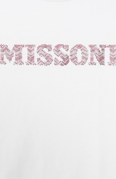 Хлопковая футболка MISSONI, арт. MY8A91/Z3672_001, фото 3