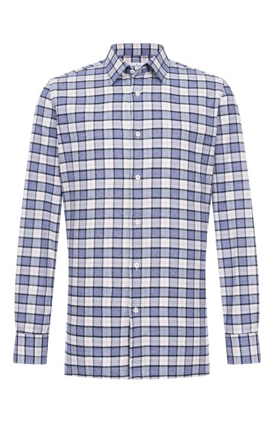 Мужская хлопковая рубашка GIAMPAOLO, арт. 608/TS43315