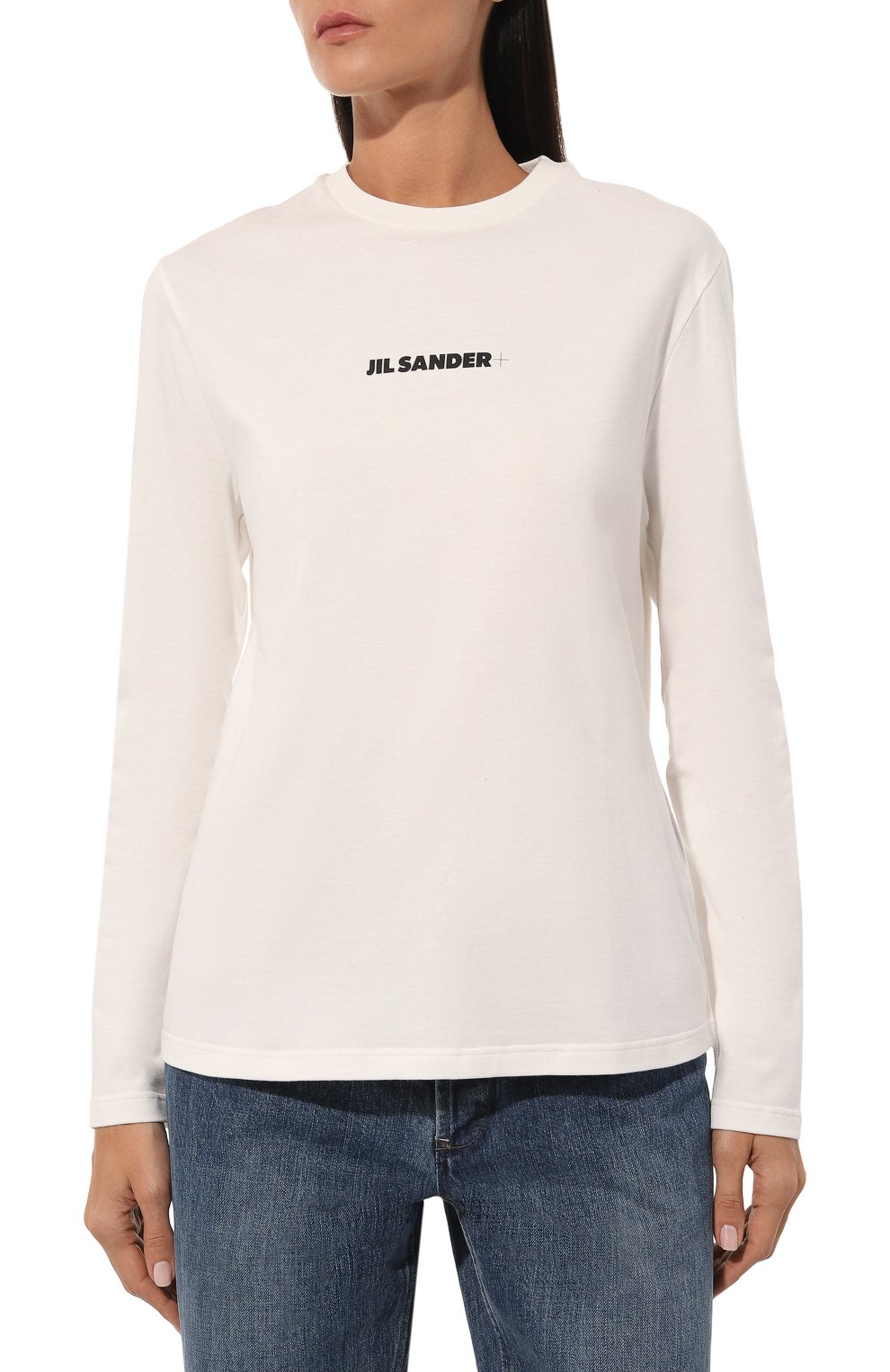 Хлопковый лонгслив JIL SANDER, арт. J40GC0117/J20103, фото 3