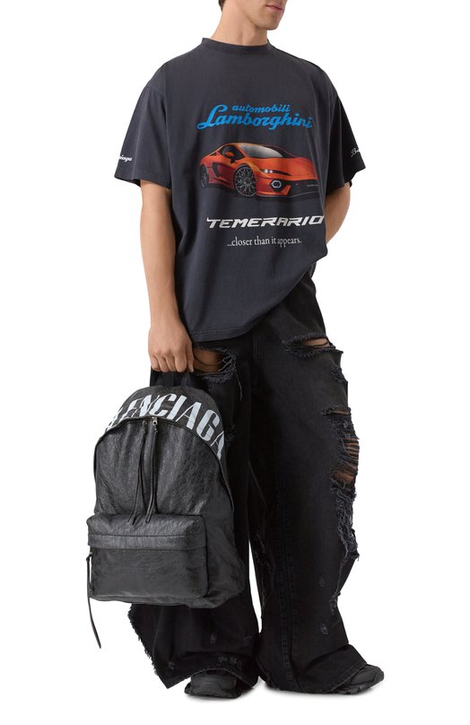 Рюкзак Editor Balenciaga 827206/2ABVX Чёрный  827206/2ABVX Фото 7
