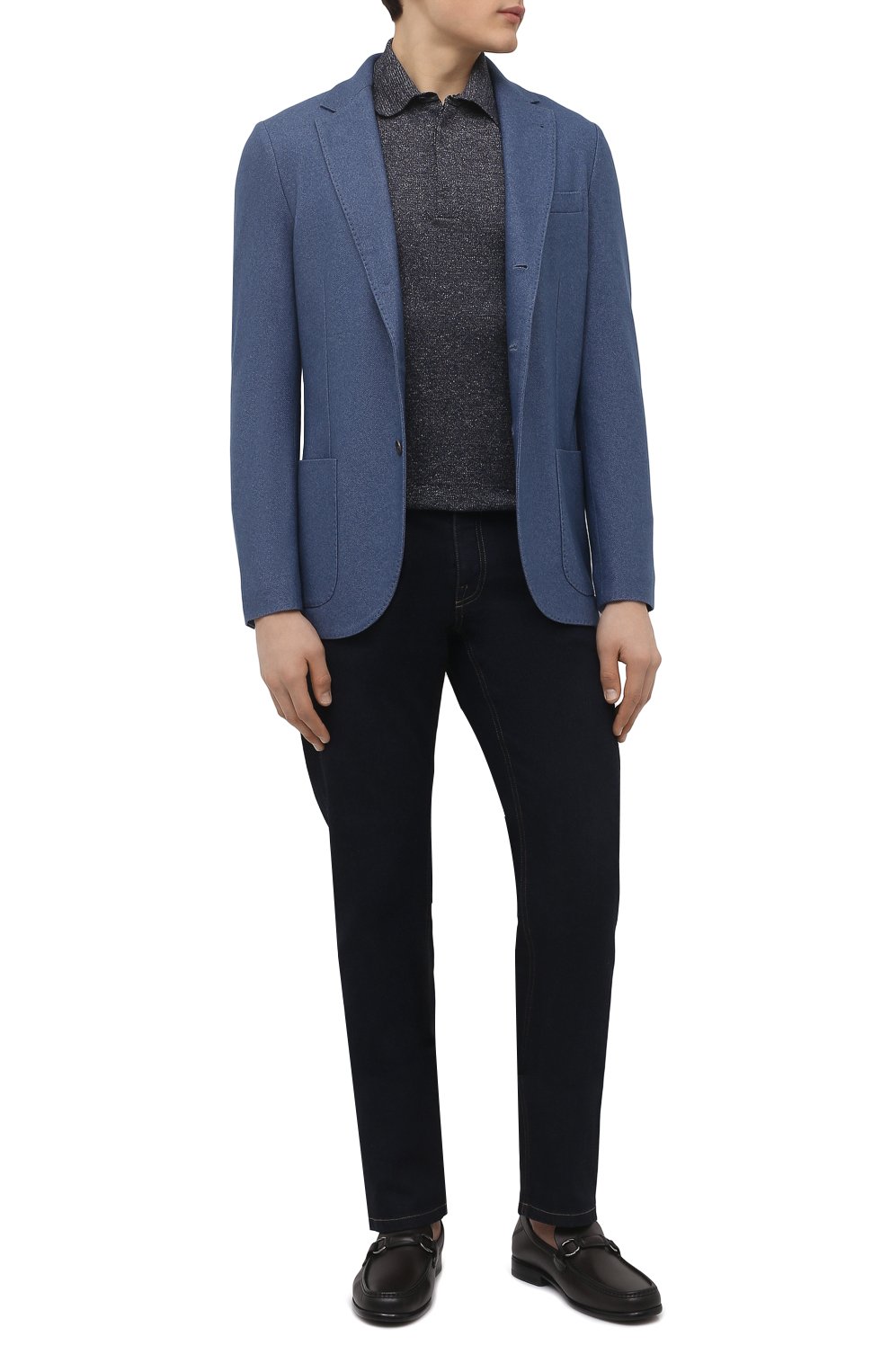 Пиджак из шелка и кашемира LORO PIANA, арт. FAI2572, фото 2