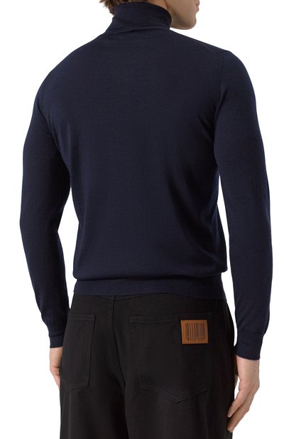 Водолазка из кашемира и шелка FEDELI, арт. MU007124, фото 4