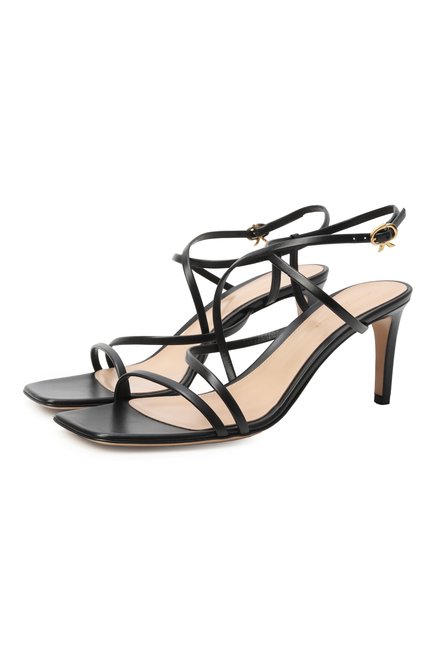 Женские кожаные босоножки manilla GIANVITO ROSSI, арт. G32063.70RIC.NAPPEAH