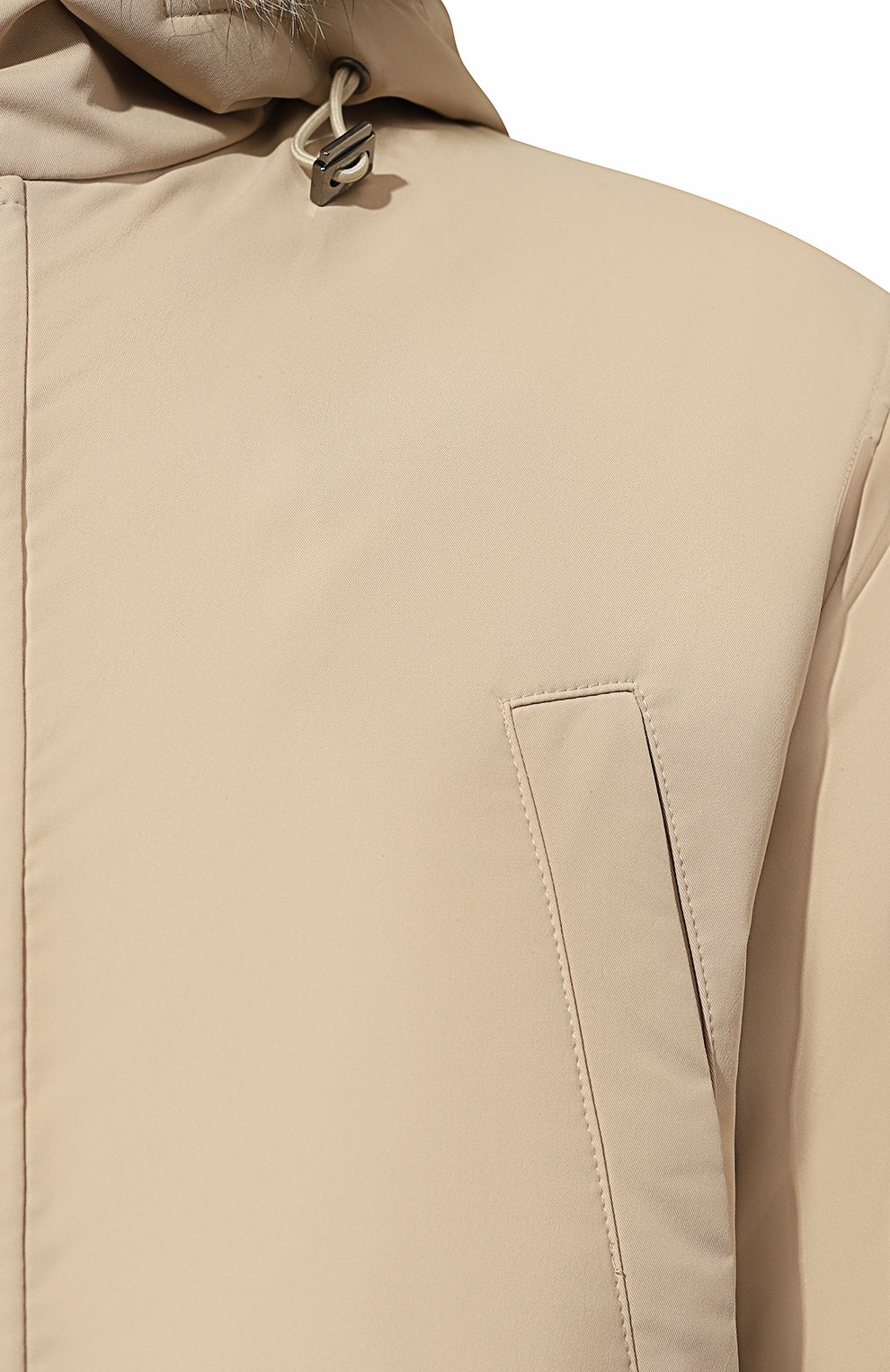 Пуховик с отделкой из койота HERNO, арт. PI000940U/12343, фото 5