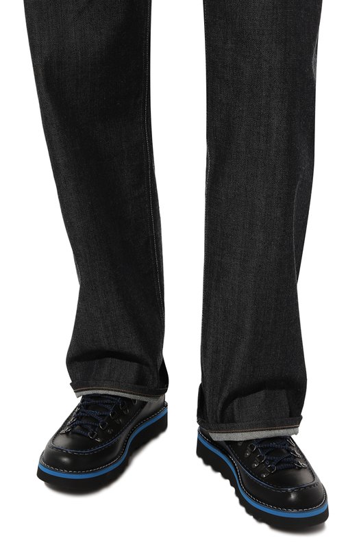 Кожаные хайкеры Magnifico M60 Fracap Синий, фото 3