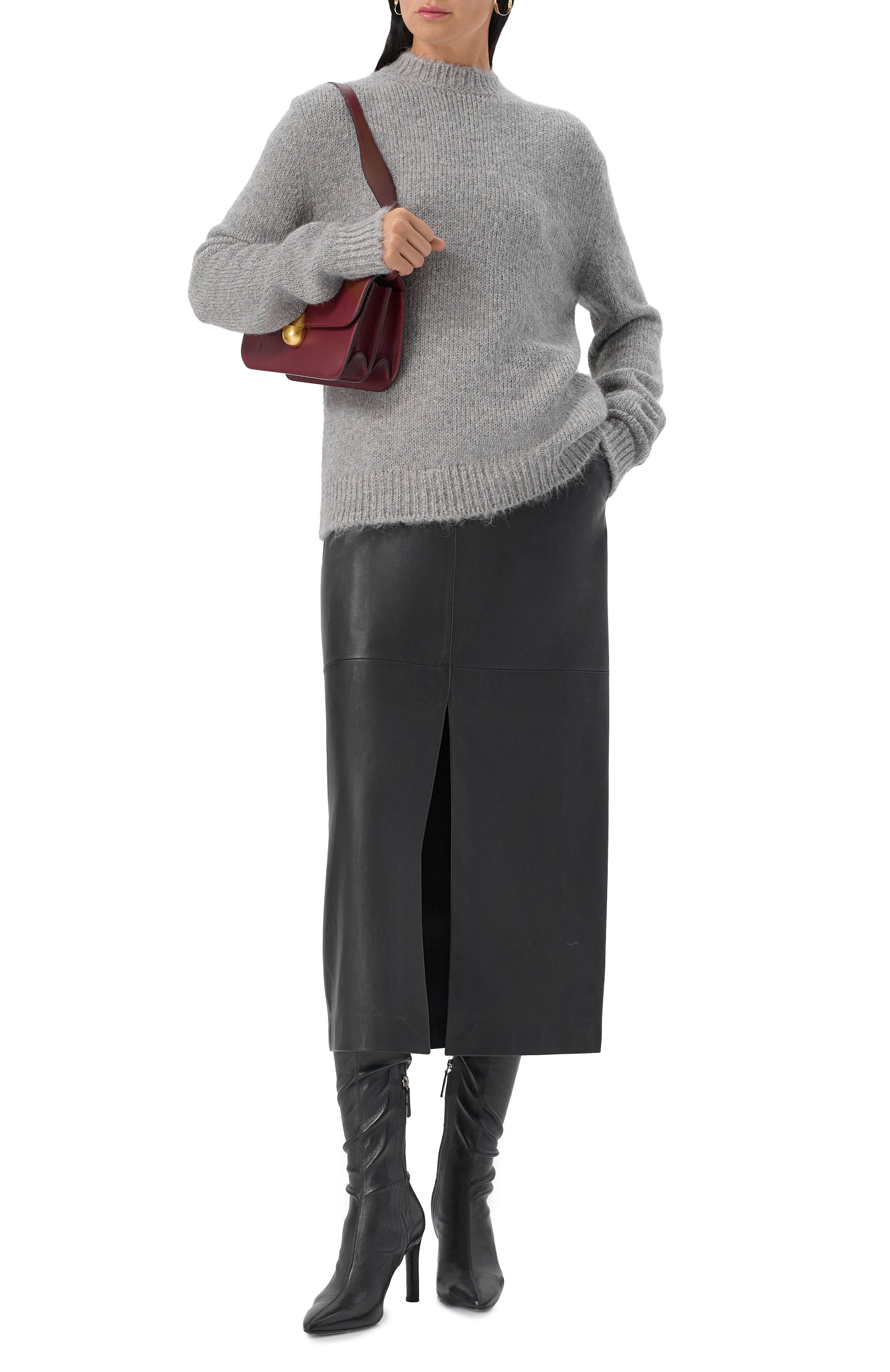 Шерстяной свитер JIL SANDER, арт. J53GP0012/J14523, фото 2