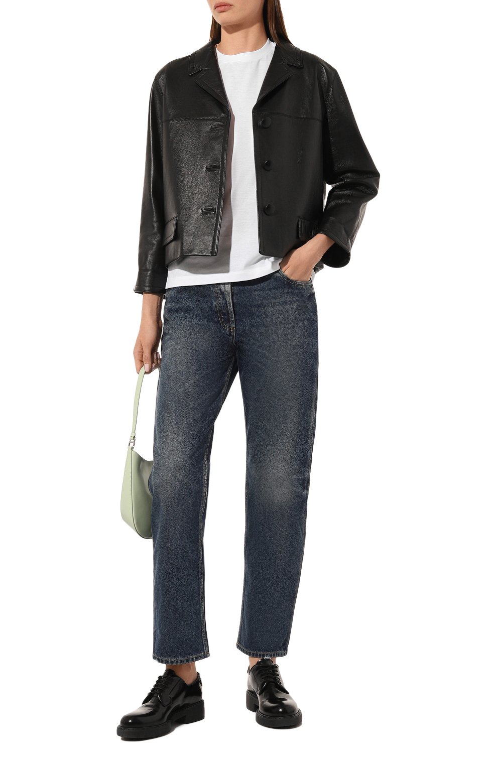 Кожаная куртка PRADA, арт. 58A005-1AOI-F0002, фото 2