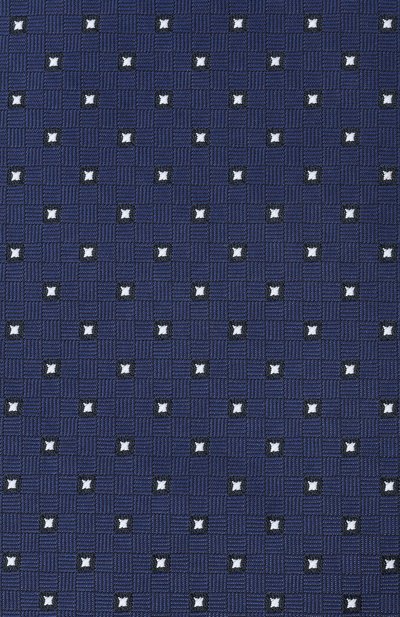 Шелковый галстук ZILLI темно-синего цвета по цене 38600 руб., арт. CRAV02M0600VMGY00, фото 4 Шелковый галстук ZILLI, арт. CRAV02M0600VMGY00, фото 4