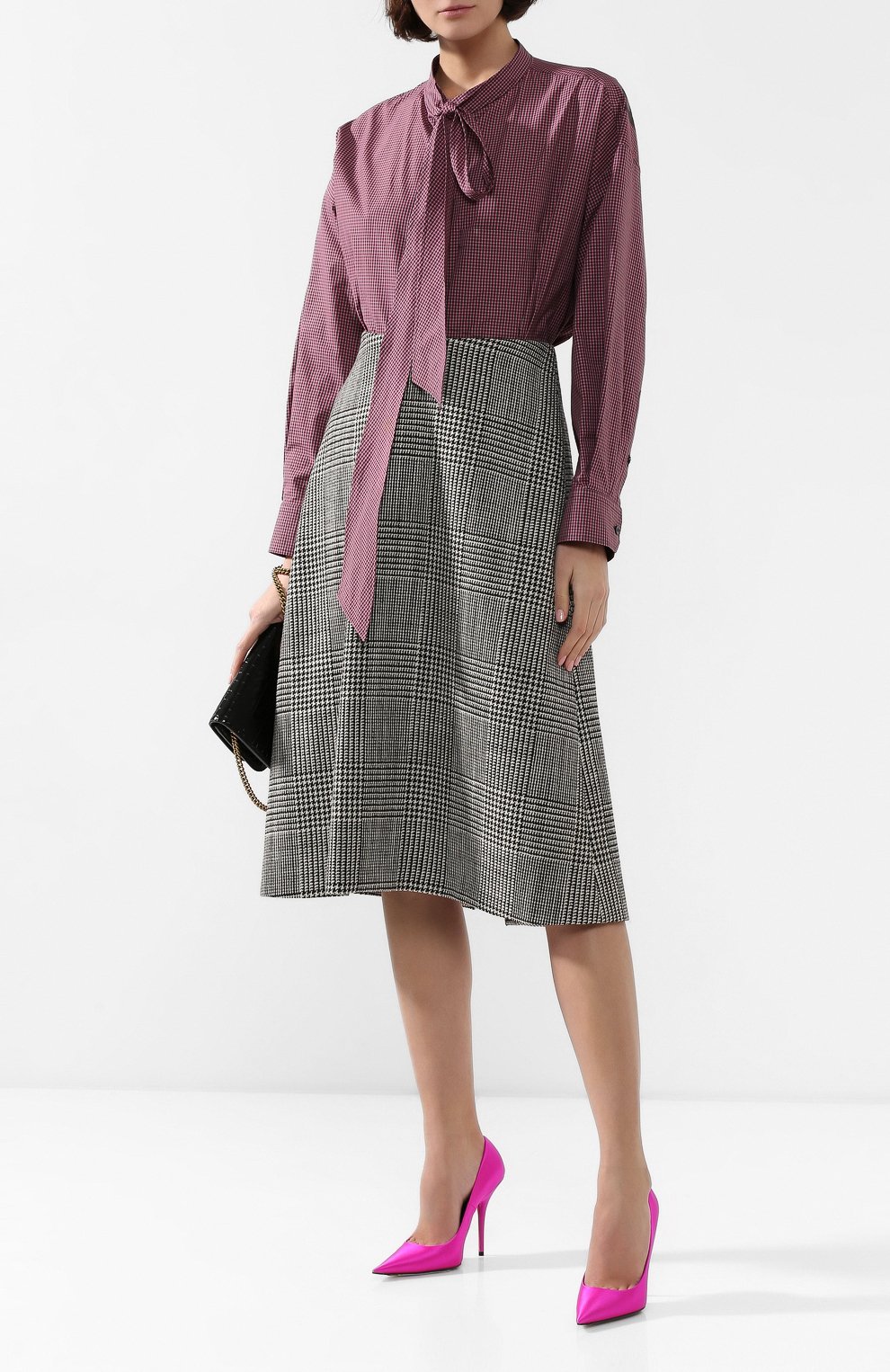 Шерстяная юбка BALENCIAGA, арт. 596427/TGU01, фото 2