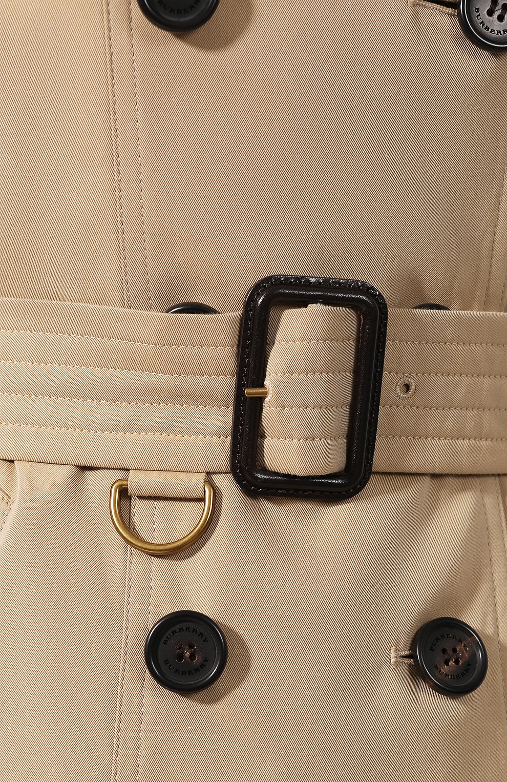 Хлопковый тренч sandringham BURBERRY бежевого цвета по цене 225000 руб., арт. 3900455, фото 5 Хлопковый тренч sandringham BURBERRY, арт. 3900455, фото 5