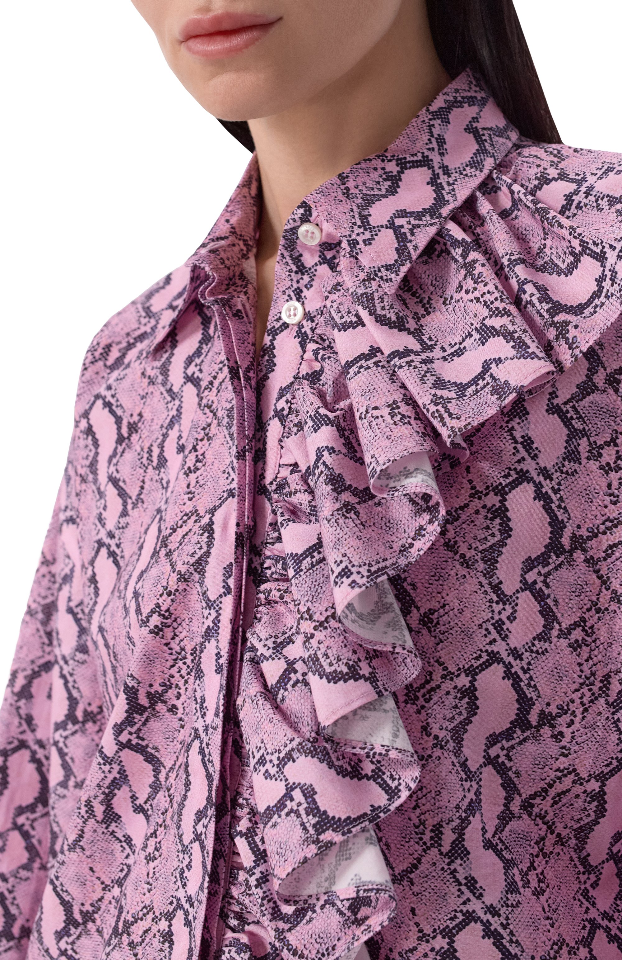 Хлопковая рубашка MSGM, арт. 4042MDE08/267352, фото 5