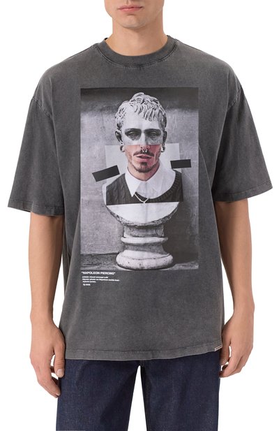 Хлопковая футболка DIEGO VENTURINO, арт. DVTS0NSP, фото 3