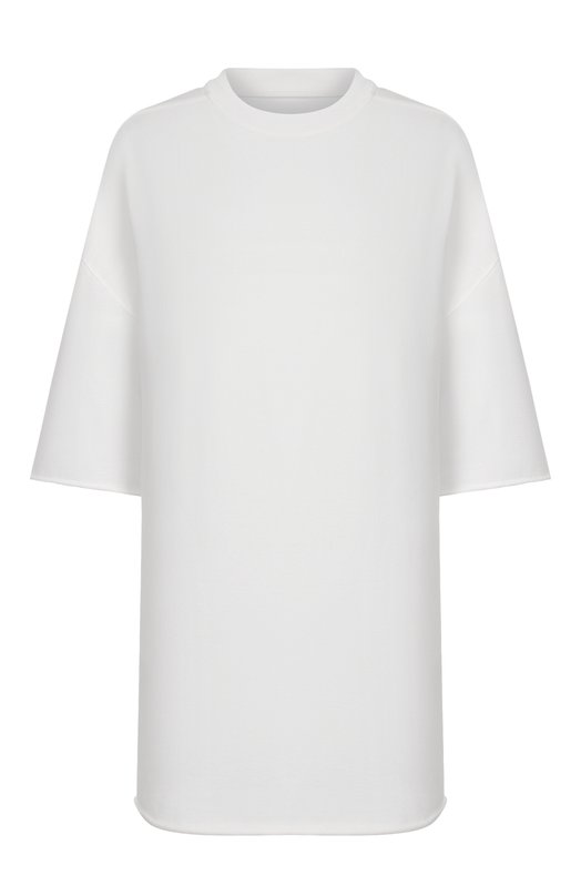 Хлопковая футболка Rick Owens RP01F6204/JA Белый RP01F6204/JA