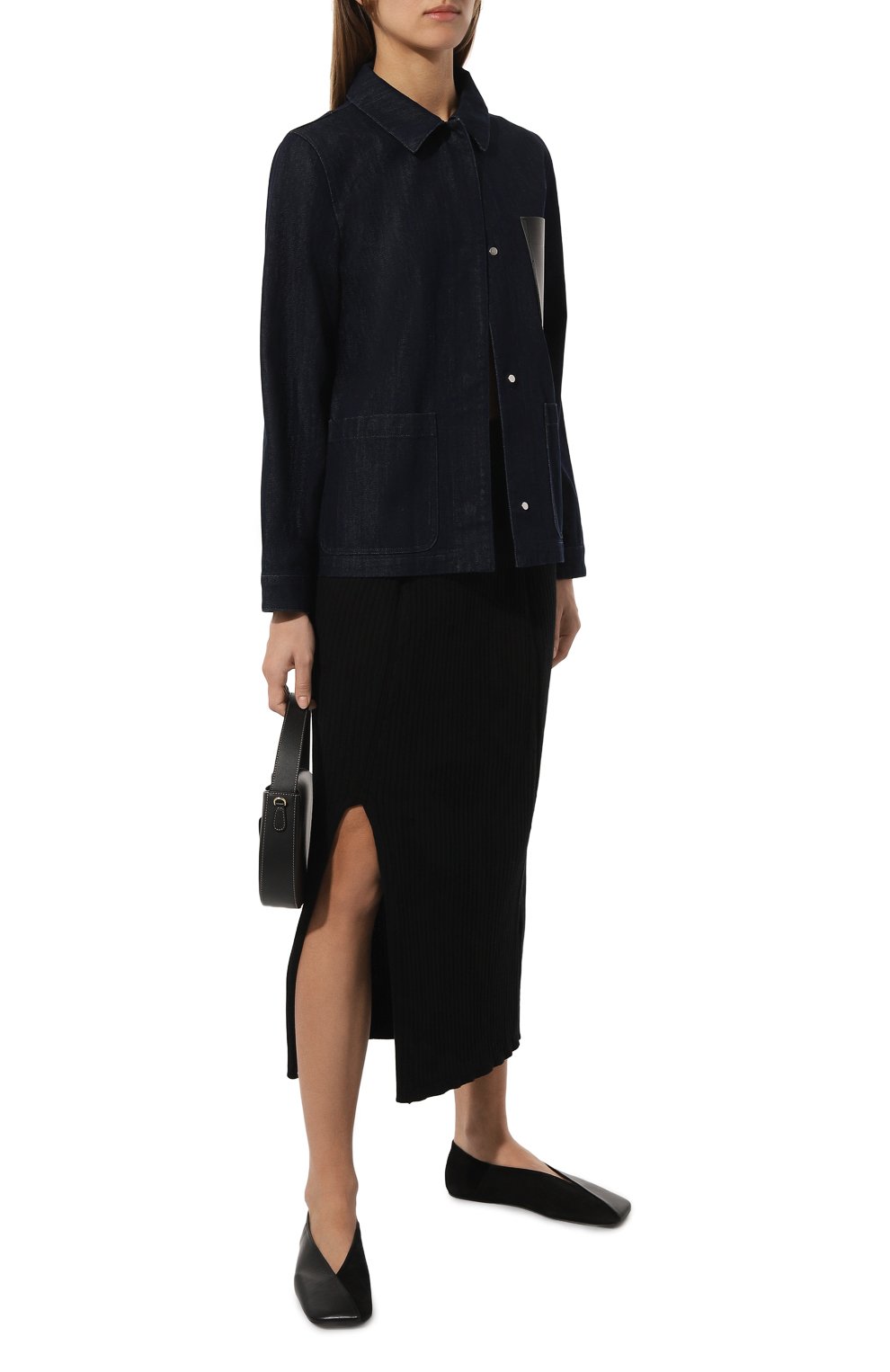 Юбка из хлопка и шерсти A.P.C., арт. C0GXH-F06397, фото 2