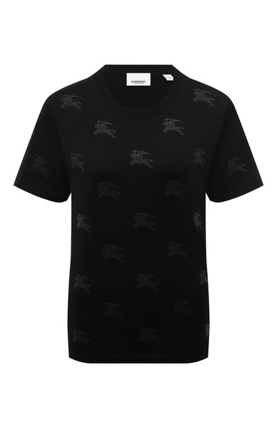 Женская хлопковая футболка BURBERRY, арт. 8072087