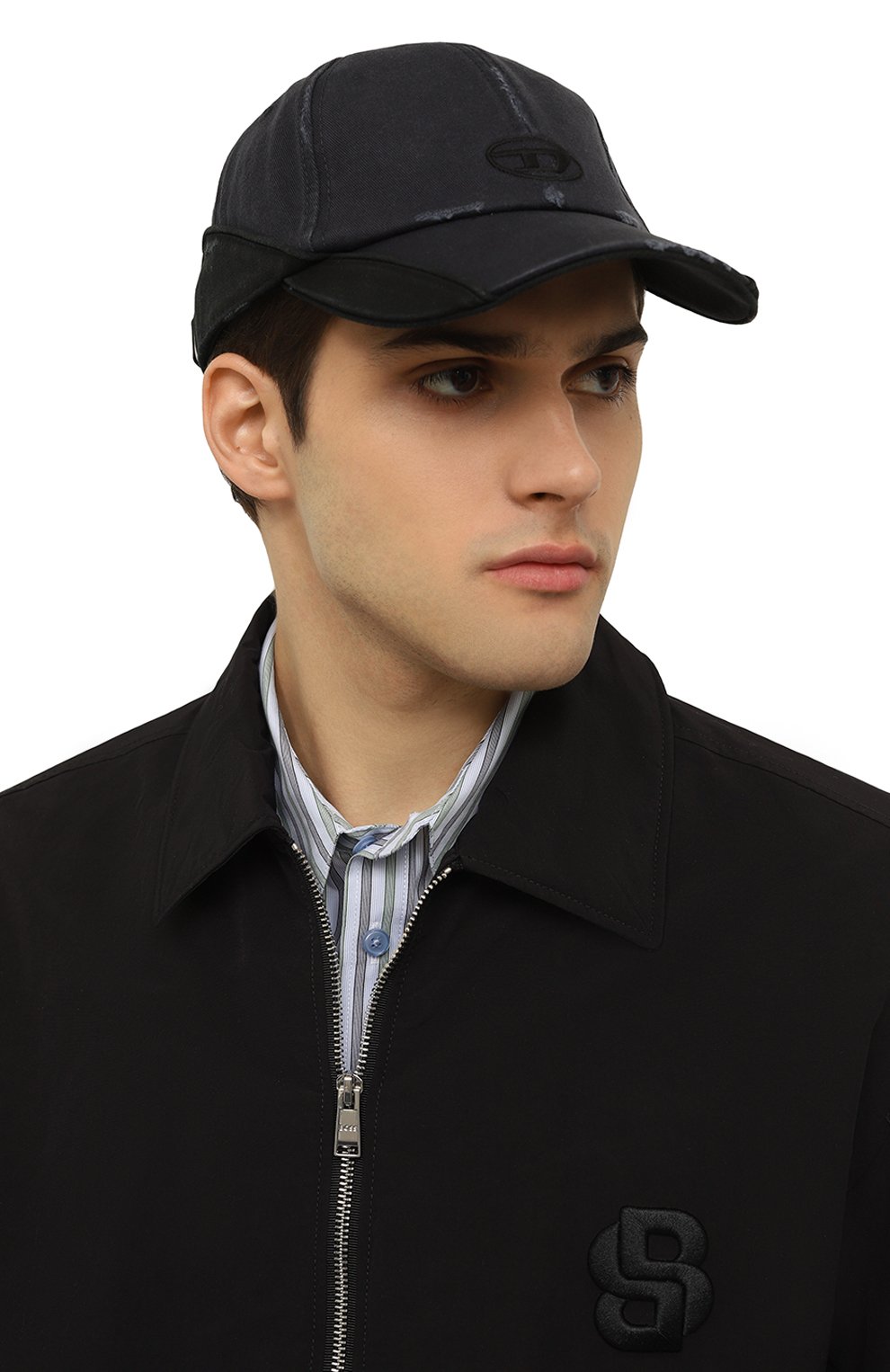 Хлопковая бейсболка DIESEL, арт. A12713/0GGAR, фото 2