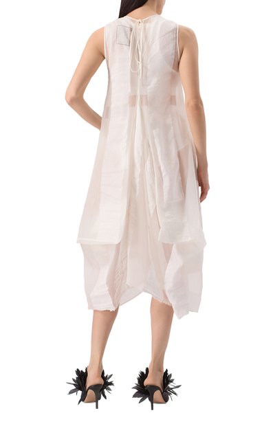 Платье изо льна и шелка UMA WANG, арт. UW5017, фото 4