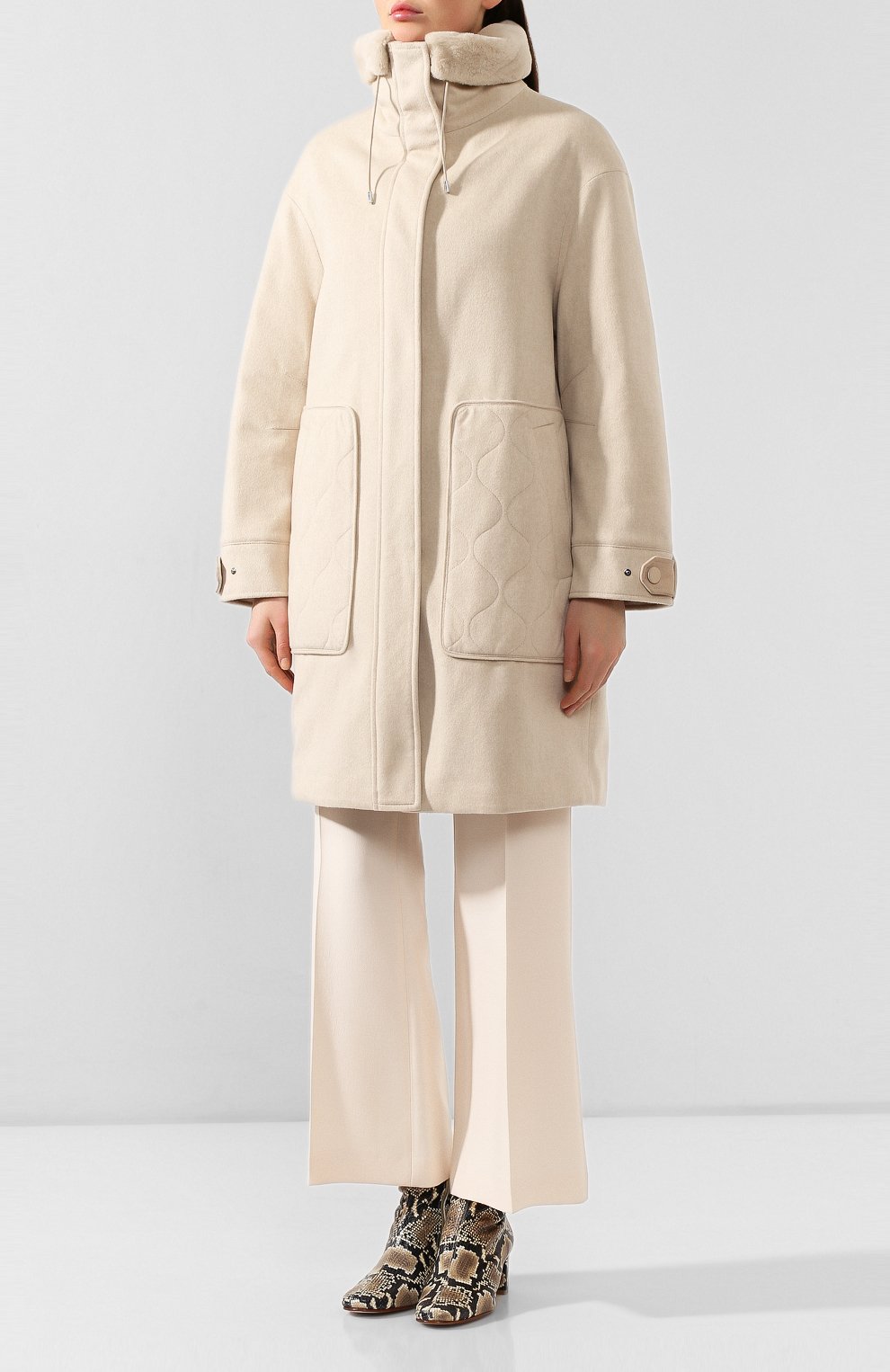 Парка с меховой отделкой LORO PIANA, арт. FAI8736, фото 3