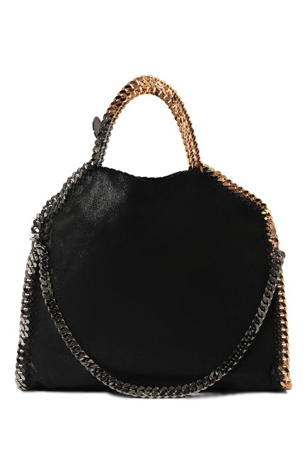 Женский сумка falabella  STELLA MCCARTNEY черного цвета, арт. 234387/W9132 | Фото 1 (Размер: large; Материал: Текстиль)