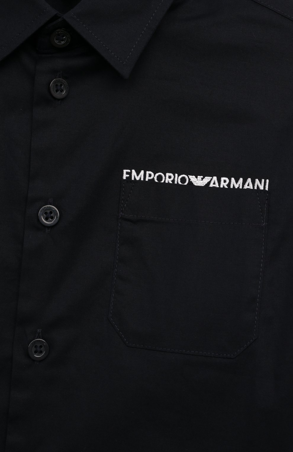 Хлопковая рубашка EMPORIO ARMANI, арт. 6D4C31/4NJHZ, фото 3
