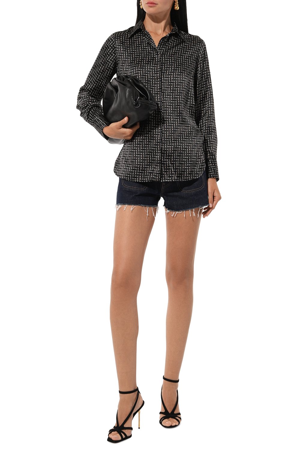 Шелковая блузка KITON, арт. D48407K0561E05, фото 2