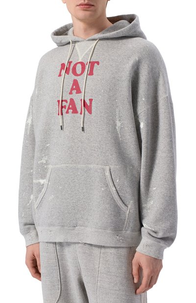 Худи из хлопка и лиоцелла R13, арт. R13WK005-K124H, фото 3