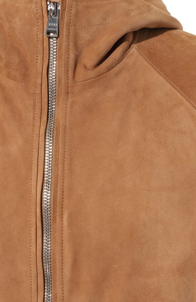 Замшевый бомбер BOSS, арт. 50505407, фото 5