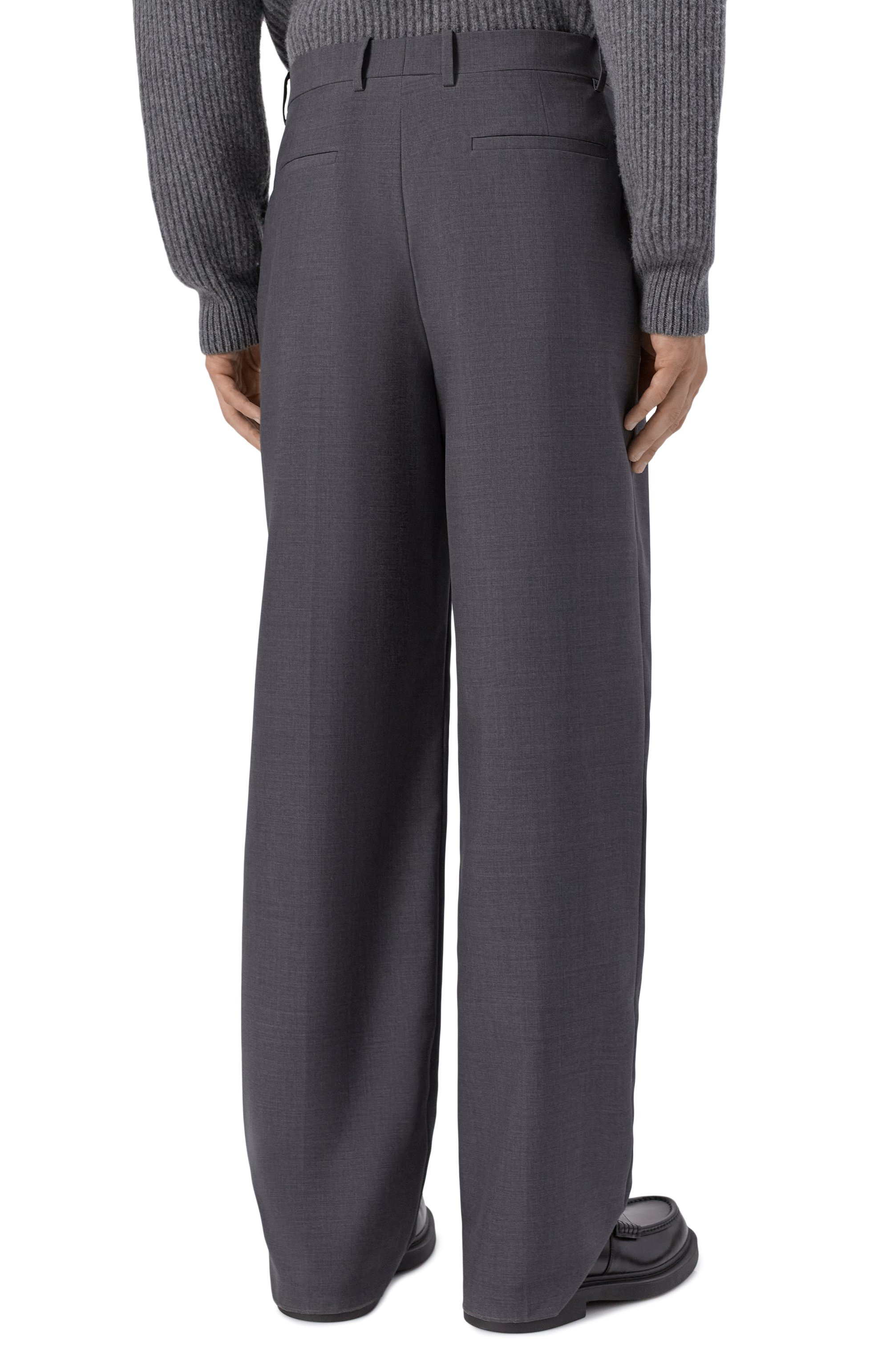 Шерстяные брюки JIL SANDER, арт. J22KA0385/J40249, фото 4