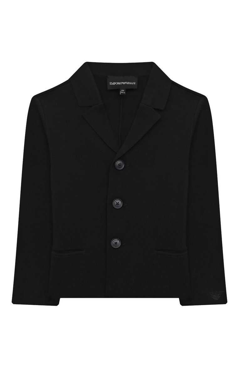 Хлопковый пиджак EMPORIO ARMANI, арт. 6R4G50/4MHHZ, фото 1