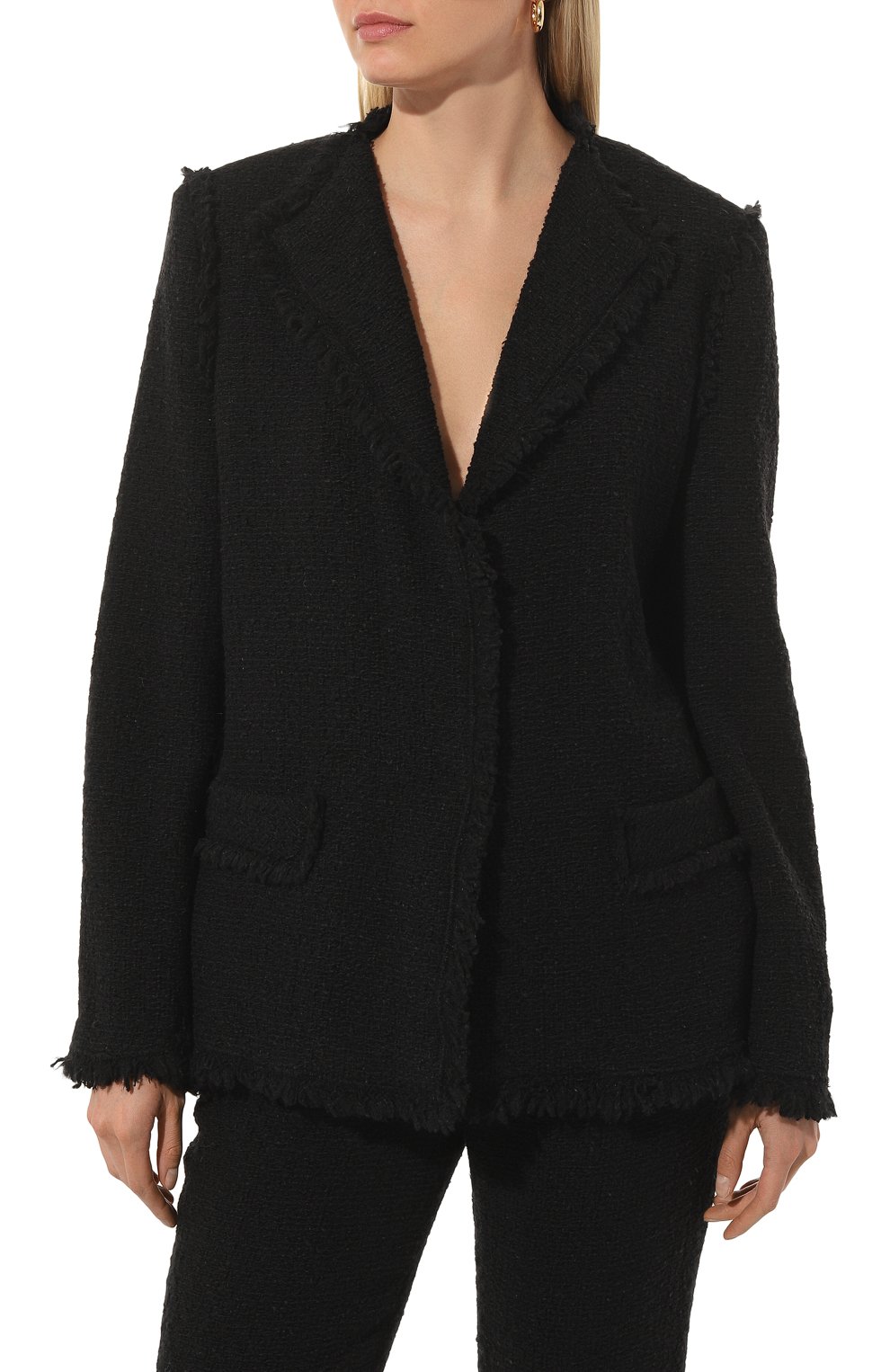 Жакет из шерсти и шелка ALBERTA FERRETTI, арт. 222U/A0518/6633, фото 3