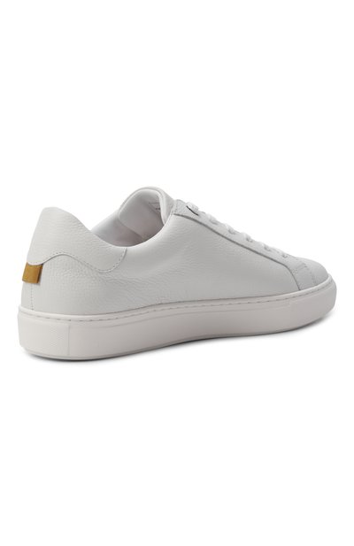 Кожаные кеды PAUL&SHARK, арт. 15318010, фото 4