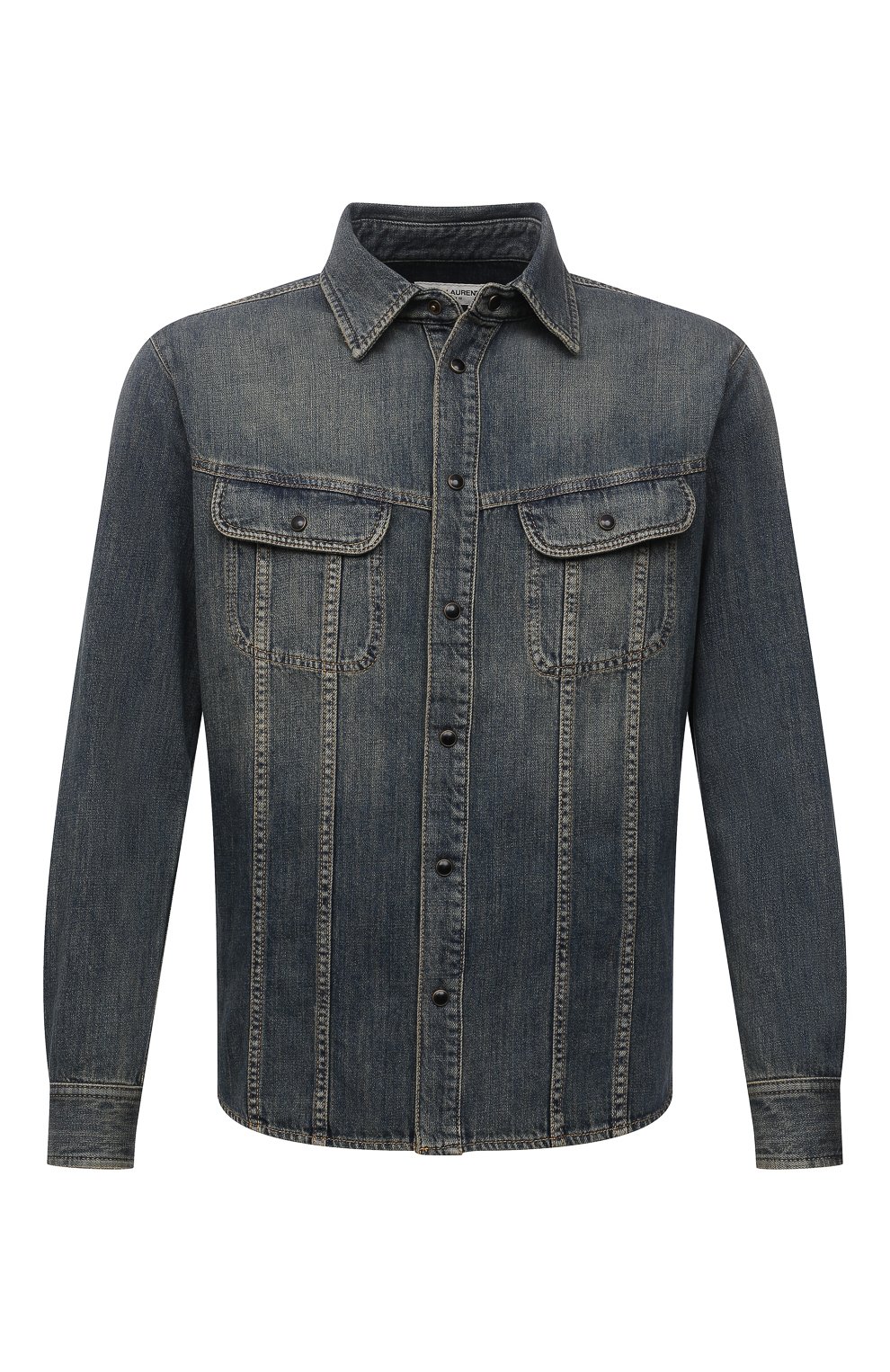 Джинсовая рубашка SAINT LAURENT, арт. 663652/Y240A, фото 1