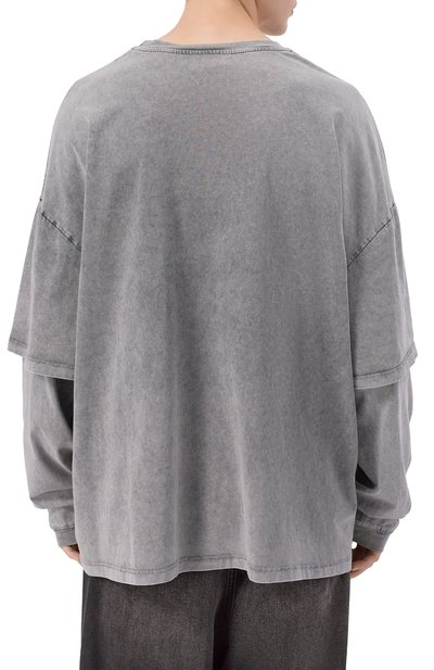 Хлопковый лонгслив DIEGO VENTURINO, арт. DVTS-MLCNEW-LS, фото 4