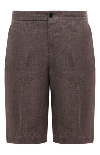 Мужские льняные шорты ZEGNA, арт. UDI32A7/TB11