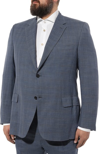 Костюм из шерсти и льна BRIONI, арт. RAH0/P6A15/PARLAMENT0/2, фото 2
