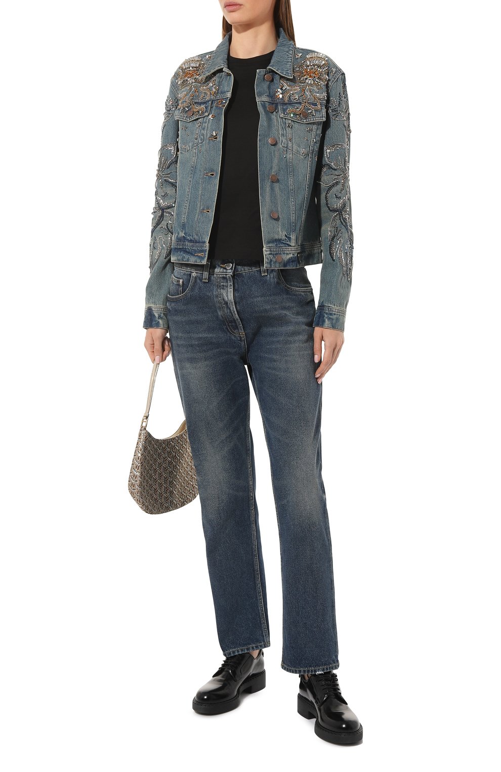 Джинсовая куртка PRADA, арт. GFB281-1ZWC-F0008-212, фото 2