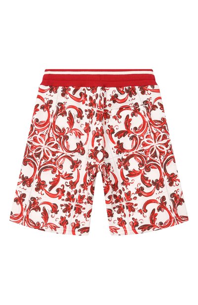 Хлопковые шорты DOLCE & GABBANA, арт. L4JQR4/II7KU_001, фото 2