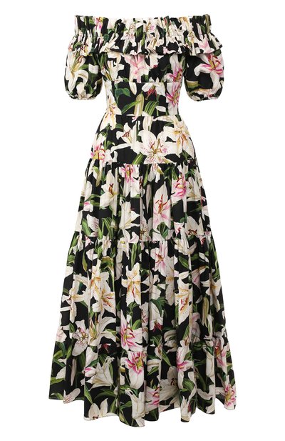 Хлопковое платье DOLCE & GABBANA, арт. F6E3YT/HS5E0, фото 1