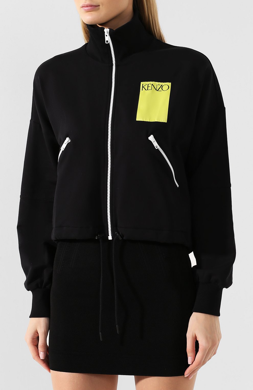 Бомбер KENZO черного цвета по цене 29950 руб., арт. 2BL749955, фото 3 Бомбер KENZO, арт. 2BL749955, фото 3