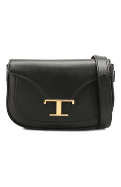 Женская поясная сумка t singola TOD’S черного �цвета, арт. XAWTSIM0100R0R | Фото 5 (Материал: Натуральная кожа; Размер: mini; Стили: Классический; Драгоценные камни: Проставлено; Материал сплава: Проставлено)