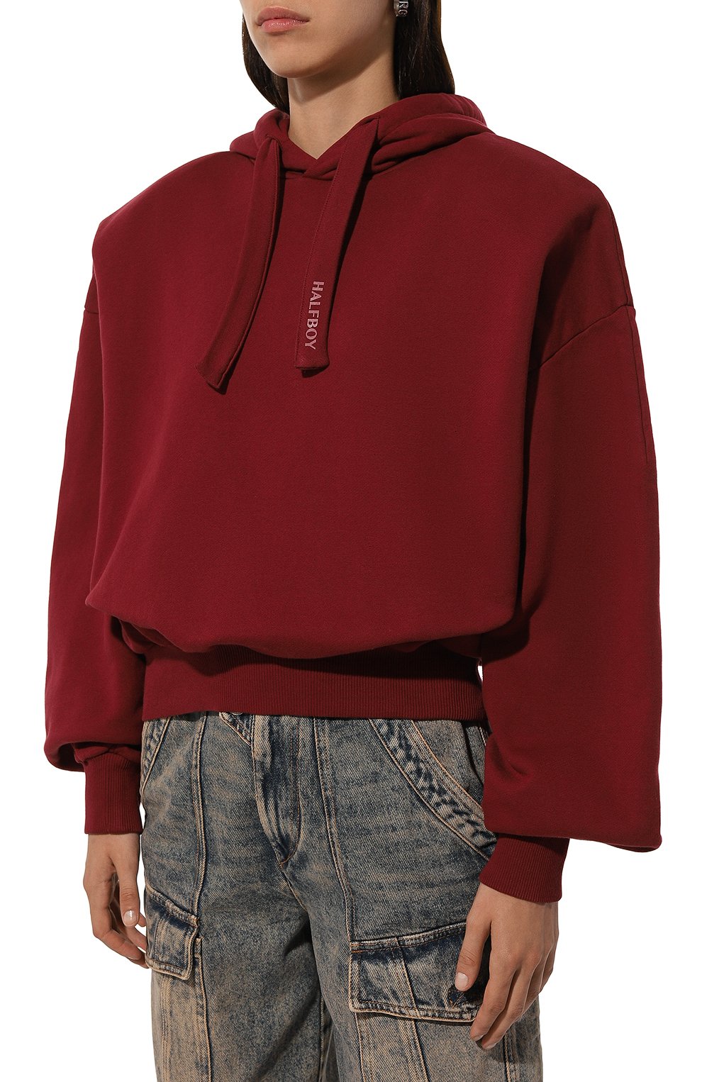 Хлопковое худи HALFBOY, арт. HFW241WFH0065, фото 3