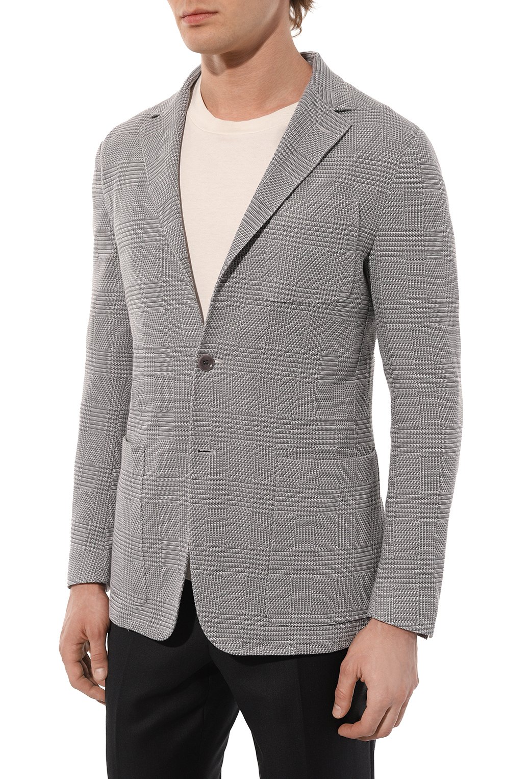 Хлопковый пиджак CANALI, арт. J0147/JJ01972, фото 5