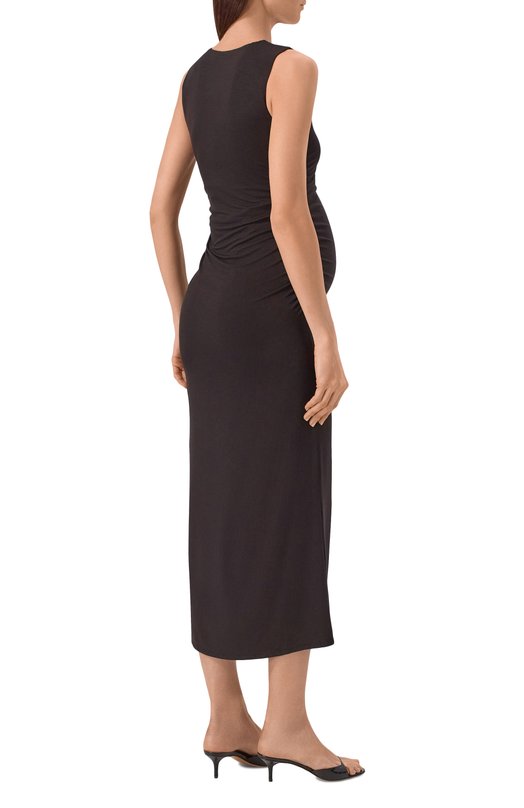 Платье из вискозы Pietro Brunelli AG2517/BB5227 Чёрный  AG2517/BB5227 Фото 3