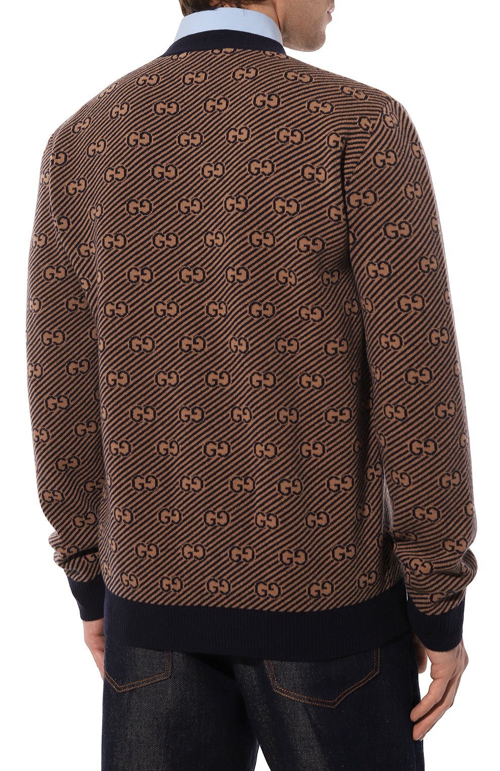 Кардиган из шерсти и кашемира GUCCI, арт. 630412 XKBFZ, фото 4