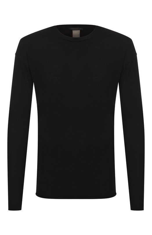 Джемпер из шерсти и льна Transit CFUTRB18530 Чёрный CFUTRB18530