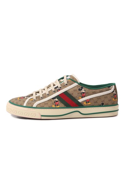 Текстильные кеды disney x gucci tennis 1977 GUCCI, арт. 606111 H0T10, фото 4