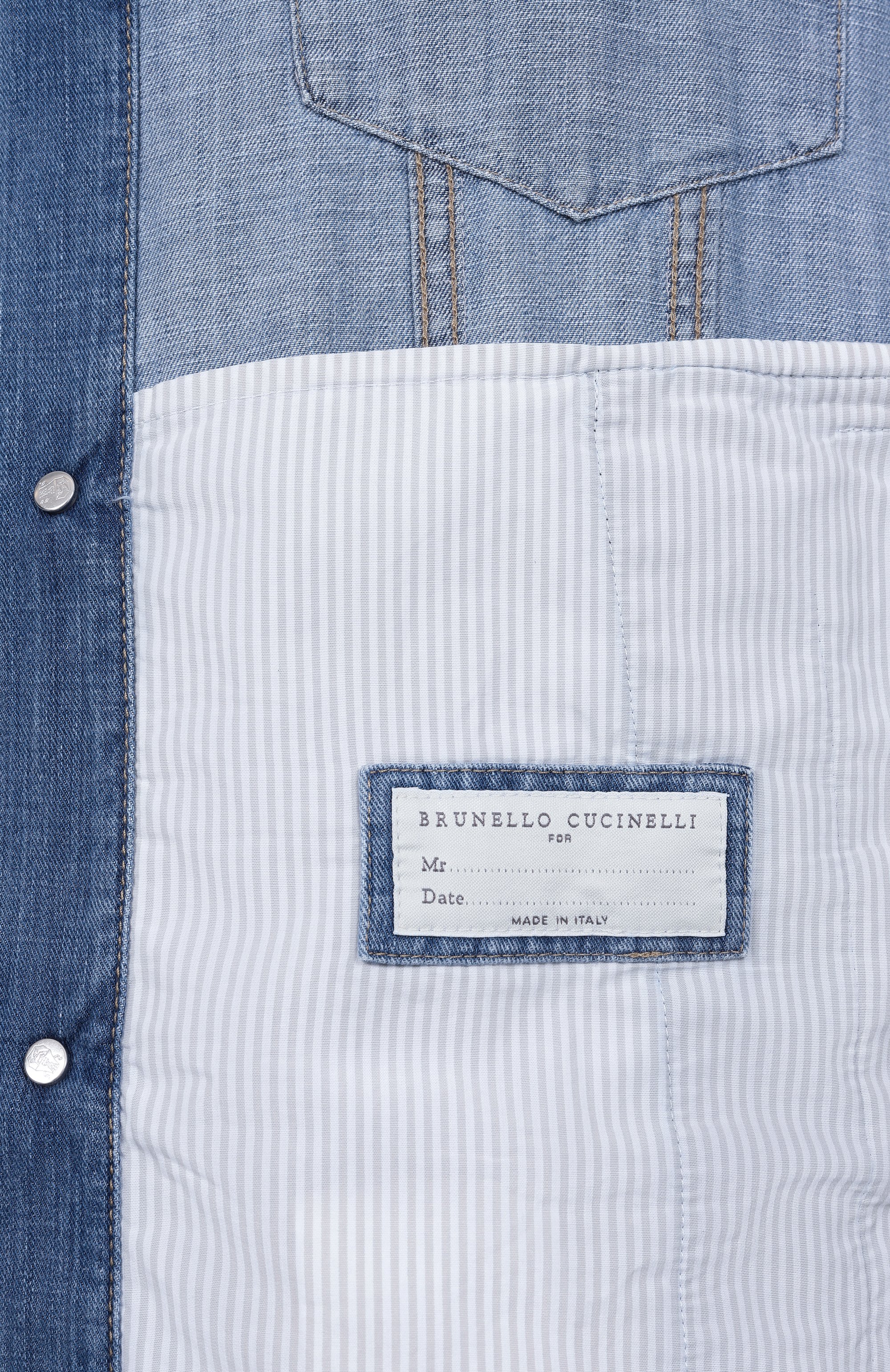 Джинсовая куртка BRUNELLO CUCINELLI, арт. ME6456909, фото 7