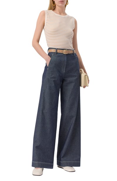 Топ из шелка и шерсти  MAX MARA STUDIO, арт. VALERIA, фото 2