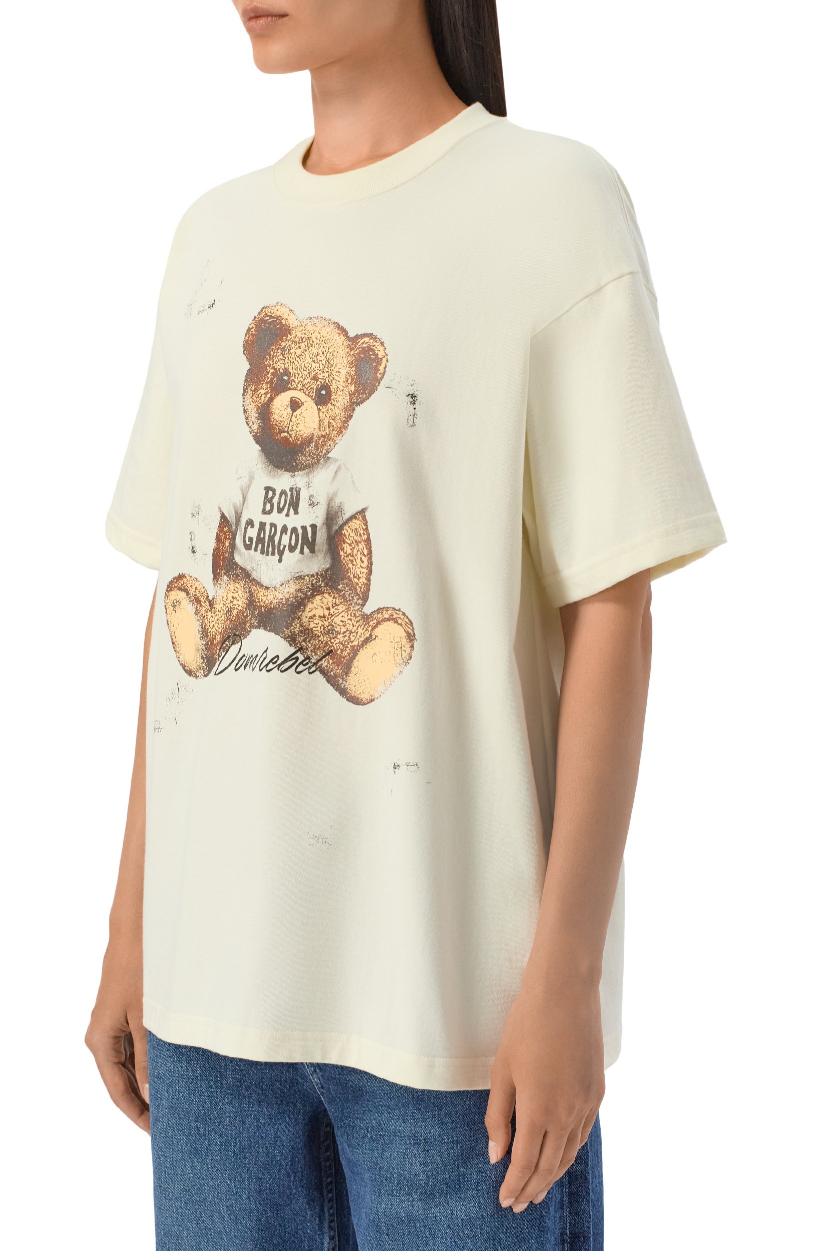 Хлопковая футболка DOMREBEL, арт. G00D BEAR/T-SHIRT, фото 3