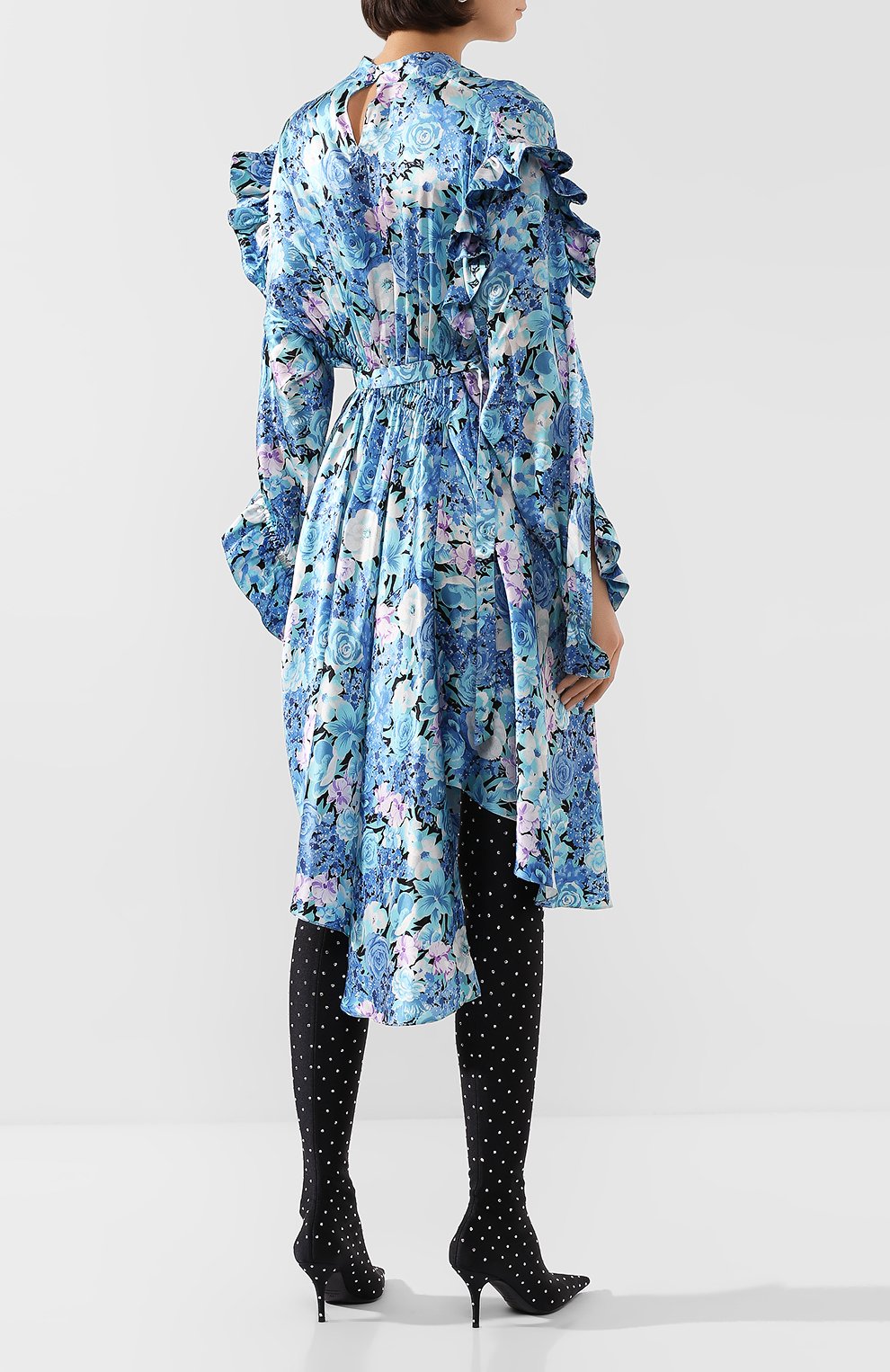 Шелковое платье BALENCIAGA, арт. 621419/TILB4, фото 4